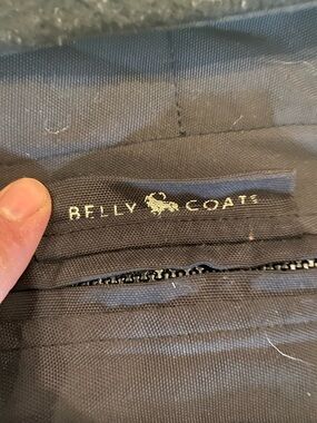 Belly Coats Black Coat Extender for Baby Bump